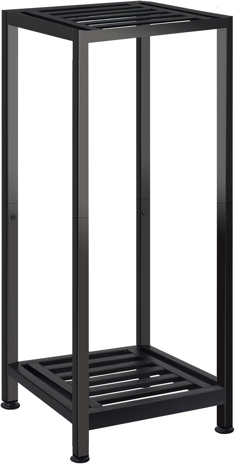Lilybud--lily Plant Stand Indoor Outdoor Heavy Duty Wrought Iron Pedestal Stands Metal Plant Stand Decorative Flower Stand for Patio Garden Deck Living Room