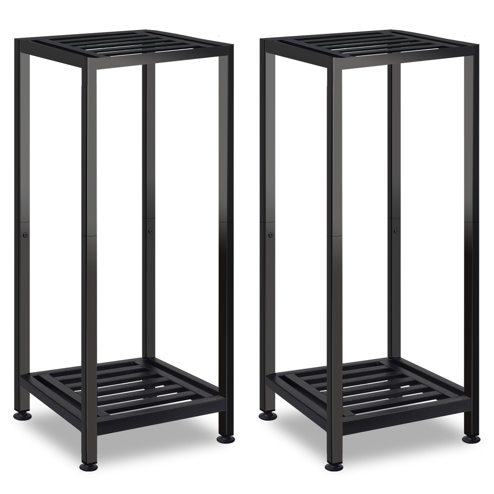 Lilybud--lily Plant Stand Indoor Outdoor Heavy Duty Wrought Iron Pedestal Stands Metal Plant Stand Decorative Flower Stand for Patio Garden Deck Living Room