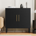 Fluted Storage Cabinet, Buffet Cabinet Sideboard, Modern Accent Cabinet Console Table for Entryway, Living Room